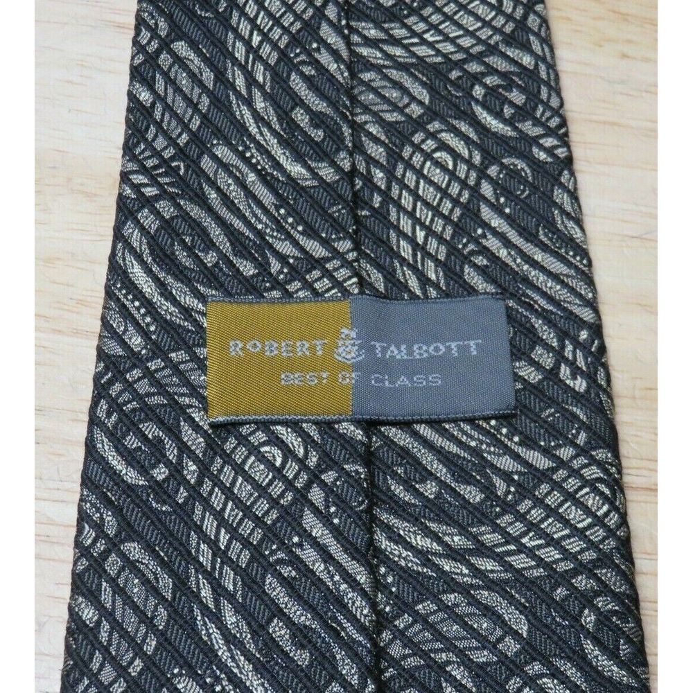 Robert Talbott Best Of Class Neck Tie Mens Hand‎ Sewn Silk Paisley USA Made - Picture 5 of 10